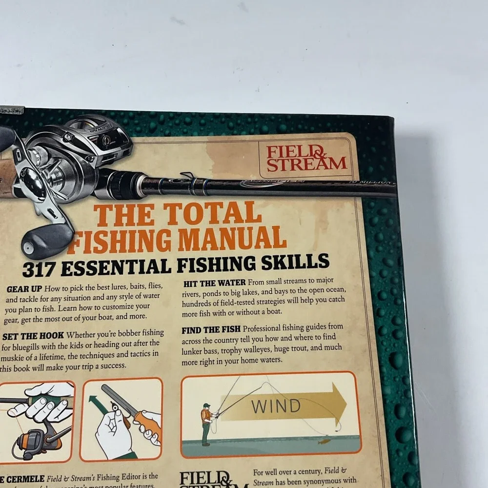 Field and Stream The Total Fishing Manual 317 Essential Fishing Skills EXCELLENT
